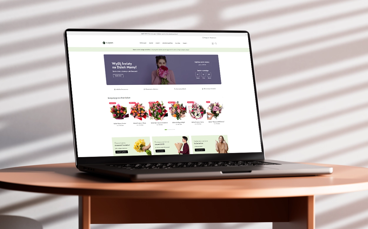 sklep internetowy kwiaciarnia tulipan